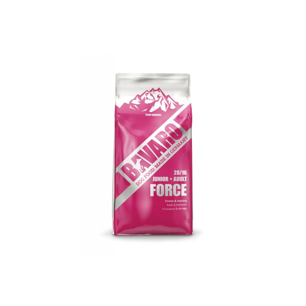 Bavaro Force — сухий корм для цуценят та активних собак 18 кг